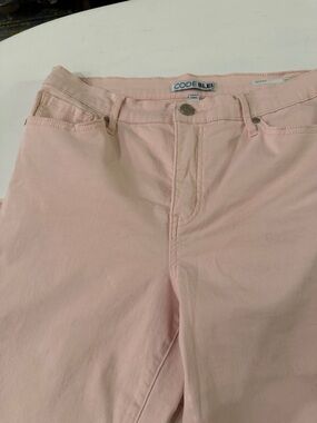 Code Bleu High-Rise Pastel Pink Jeans
